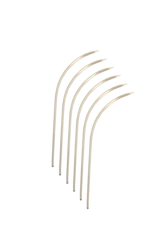 Curved Surgical Needles 80mm (6 Pack)